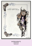 Katkin Krafts Ammonite 6 in x 8 in Clear Stamp Set