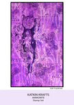Katkin Krafts Ammonite 6 in x 8 in Clear Stamp Set