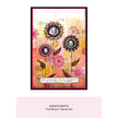 Katkin Krafts Full Bloom 6 in x 8 in Clear Stamp Set
