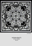 Katkin Krafts Petal Power 7 in x 7 in Stencil