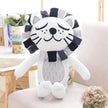 Kawaii Cat Lion Plush Toy: Kids' Decor Pillow