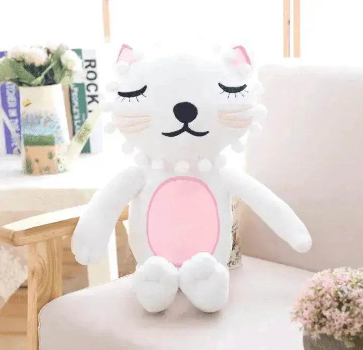 Kawaii Cat Lion Plush Toy: Kids' Decor Pillow