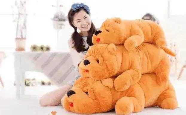 Kawaii Shar Pei Dog Plush: Big Stuffed Toy