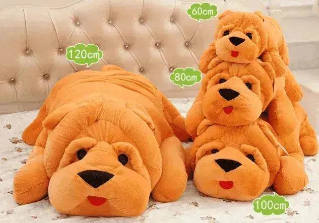 Kawaii Shar Pei Dog Plush: Big Stuffed Toy