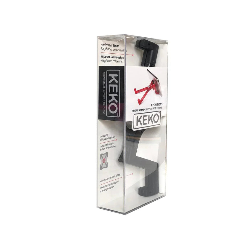 Keko - Phone Stand Black 13x8x45cm/5x3x18