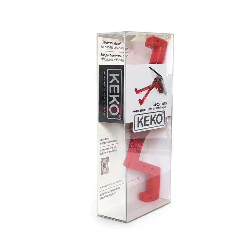 Keko - Phone Stand Red 13x8x45cm/5x3x18
