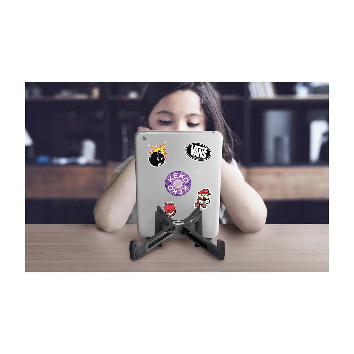 Keko - Tablet Stand Black 20x10x6cm/8x4x2.4