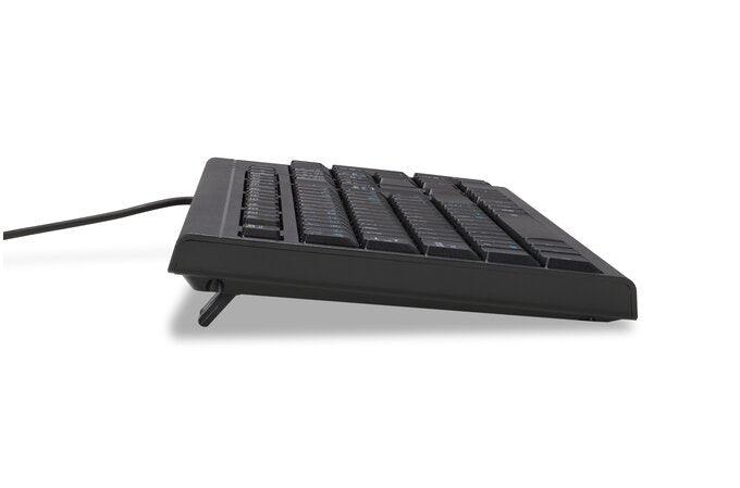 Kensington - Kensington Keyboard USB Wiredingual Black PC/Mac
