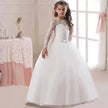 Kids Long Flower Girl Dress Dress
