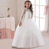 Kids Long Flower Girl Dress Dress