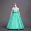 Kids Long Flower Girl Dress Dress