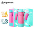 AquaFlask Kids FlipSip 532mL (18oz) Water Bottles