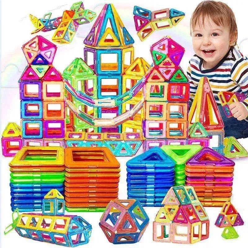 Kids' Magnetic Building Blocks DIY Magnet Toys - Construction Set Gifts