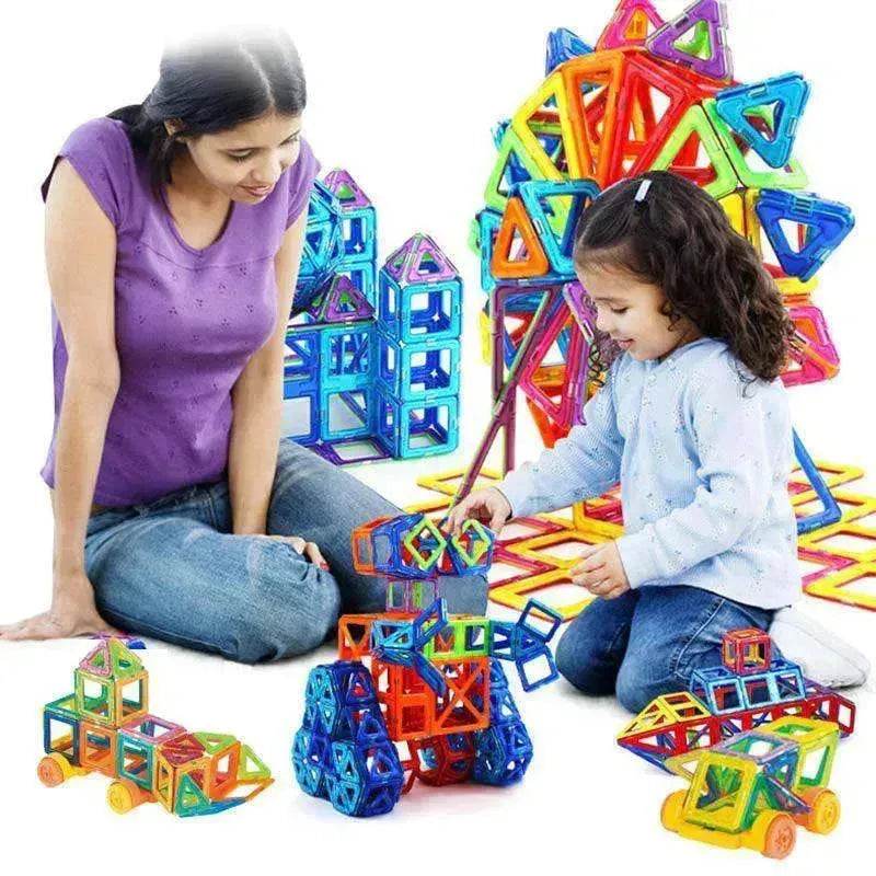 Kids' Magnetic Building Blocks DIY Magnet Toys - Construction Set Gifts
