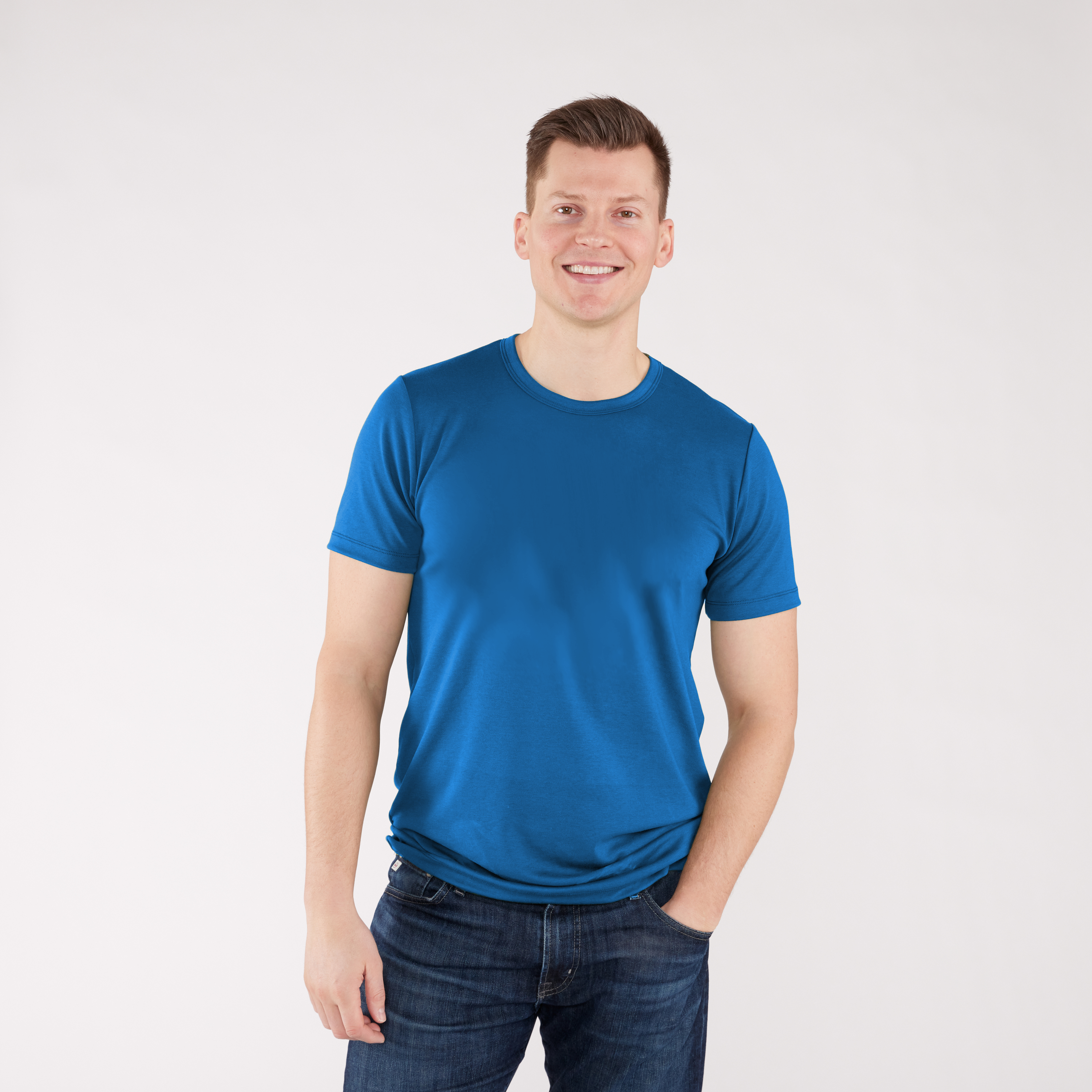 Adult Unisex Bamboo T-Shirt | Leaf Green