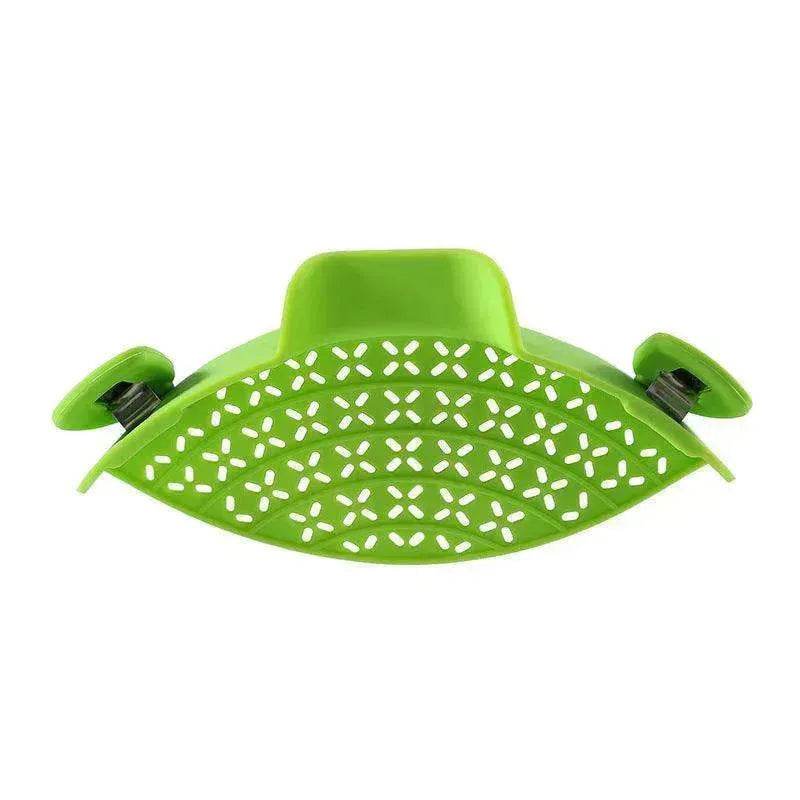Kitchen Gadgets Silicone Pot Side Drainer