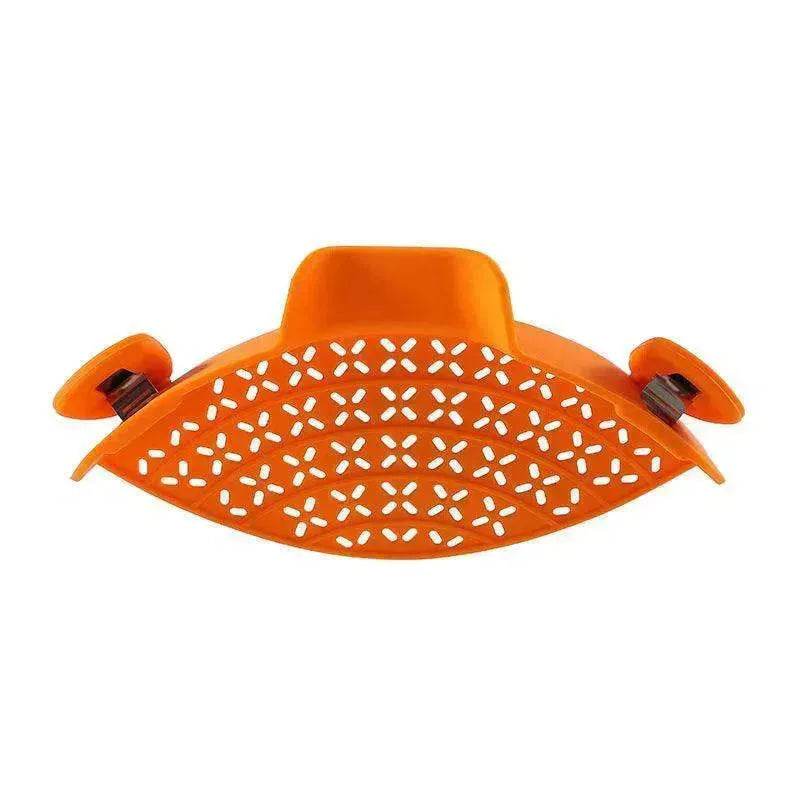Kitchen Gadgets Silicone Pot Side Drainer