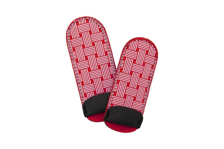 Kitchen Grips - Handle Holder Cherry/White Woven 15-18cm/6-7