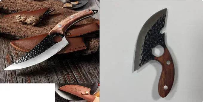 Kitchen Meat chopping Knife Barbeque Knife with Bottle opener