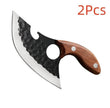 Kitchen Meat chopping Knife Barbeque Knife with Bottle opener