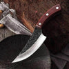 Kitchen Steel Knife Full Sharp Blade Chef Knife+Leather Strap