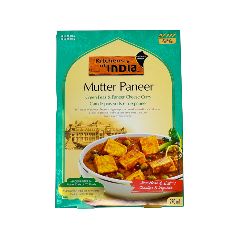 Kitchens of india Mutter Paneer 270ml