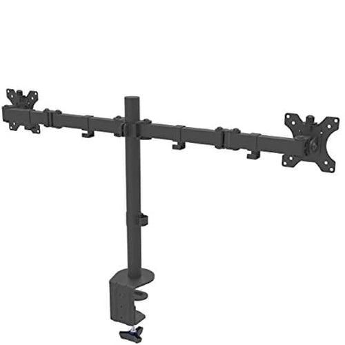 Klipxtreme - Dual Monitor Mount Desk Clamp Up to 32in
