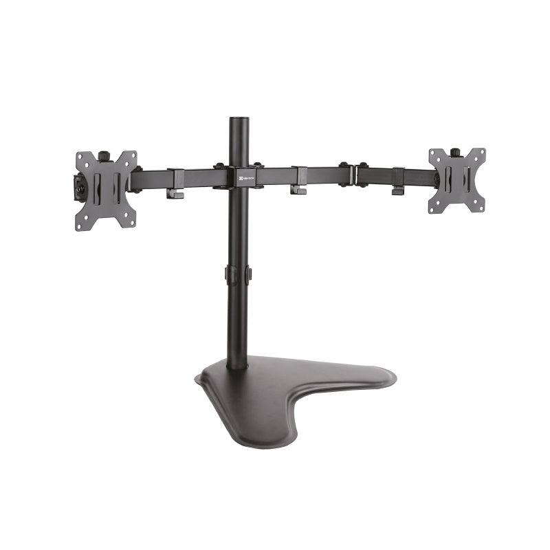 Klipxtreme - Dual Monitor Mount Desktop Stand Up to 32in (13 - 32)