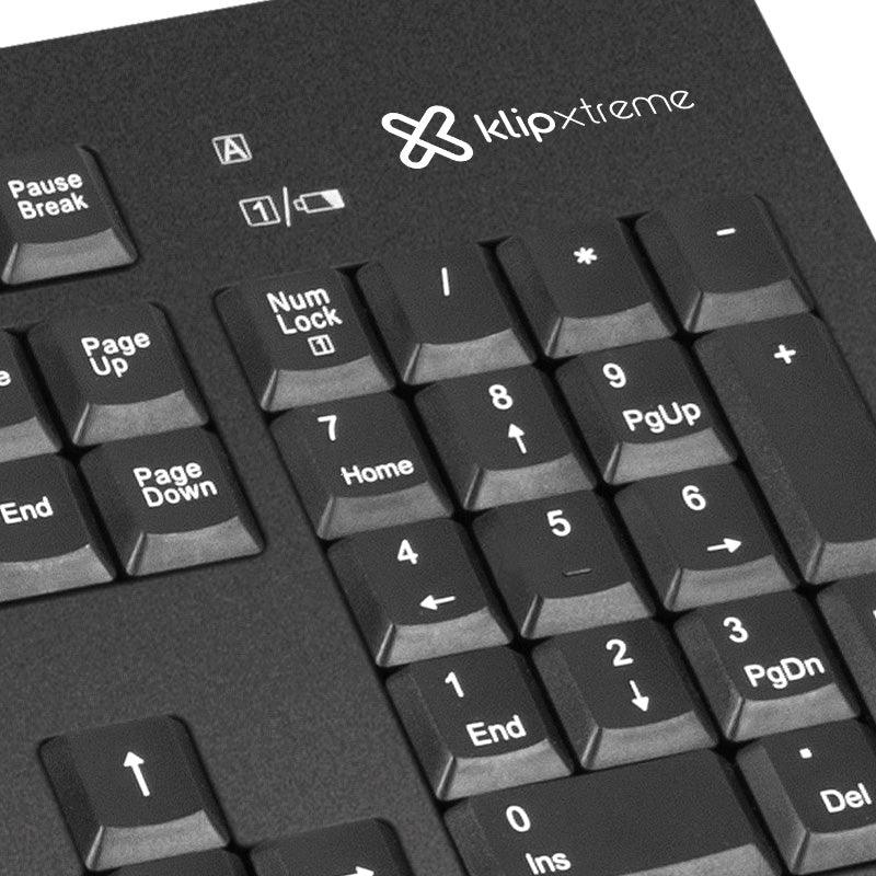 Klipxtreme - Keyboard & Mouse Combo Kit Wireless Set (KCK - 265E)