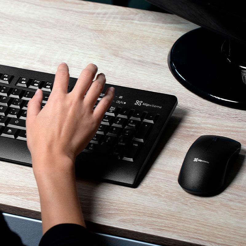 Klipxtreme - Keyboard & Mouse Combo Kit Wireless Set (KCK - 265E)