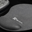 Klipxtreme - Mouse Pad Gel Black (KMP - 100B)