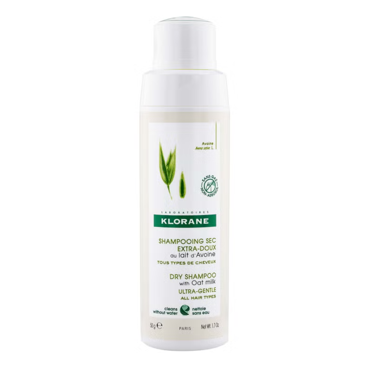 Klorane Dry Shampoo with Oat Milk, 150ml