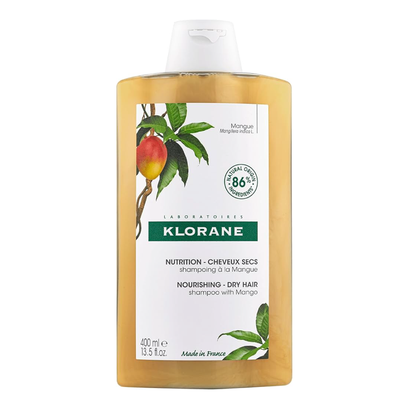 Klorane Nutrition - Dry Hair, Shampoo with Mango Butter, 400  ML