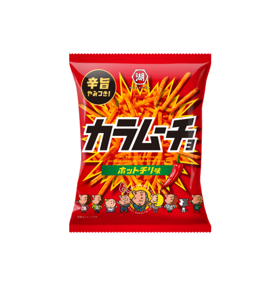 Koikeya Karamuncho Hot Chili Potato Sticks (90G) [Best Before Date: 2026.10]