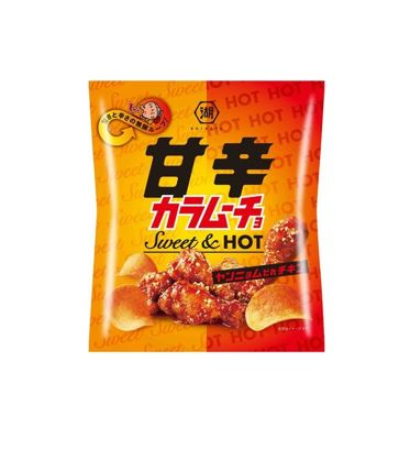 Koikeya Karamuncho Sweet & Hot Chicken Potato Chips (53G) [Best Before Date: 2026.11]