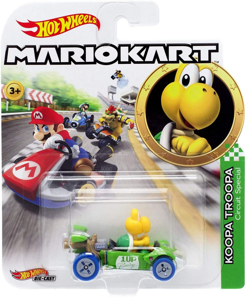 Hot Wheels Die-Cast 1/64 Mario Kart - Koopa Troopa Circuit Special