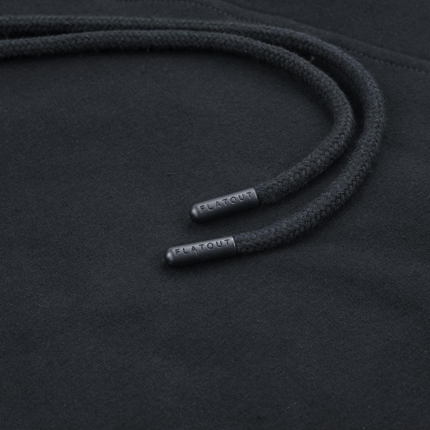 Kora Long Zipup Hoodie Black