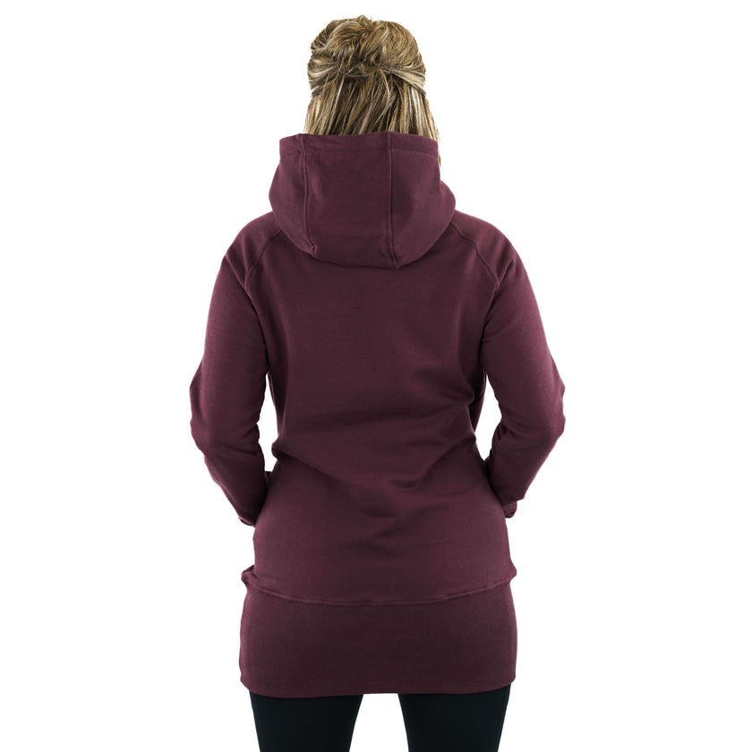 Kora Long Hoodie Prune