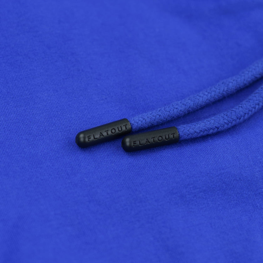 Kora Long Zipup Hoodie Royal Blue