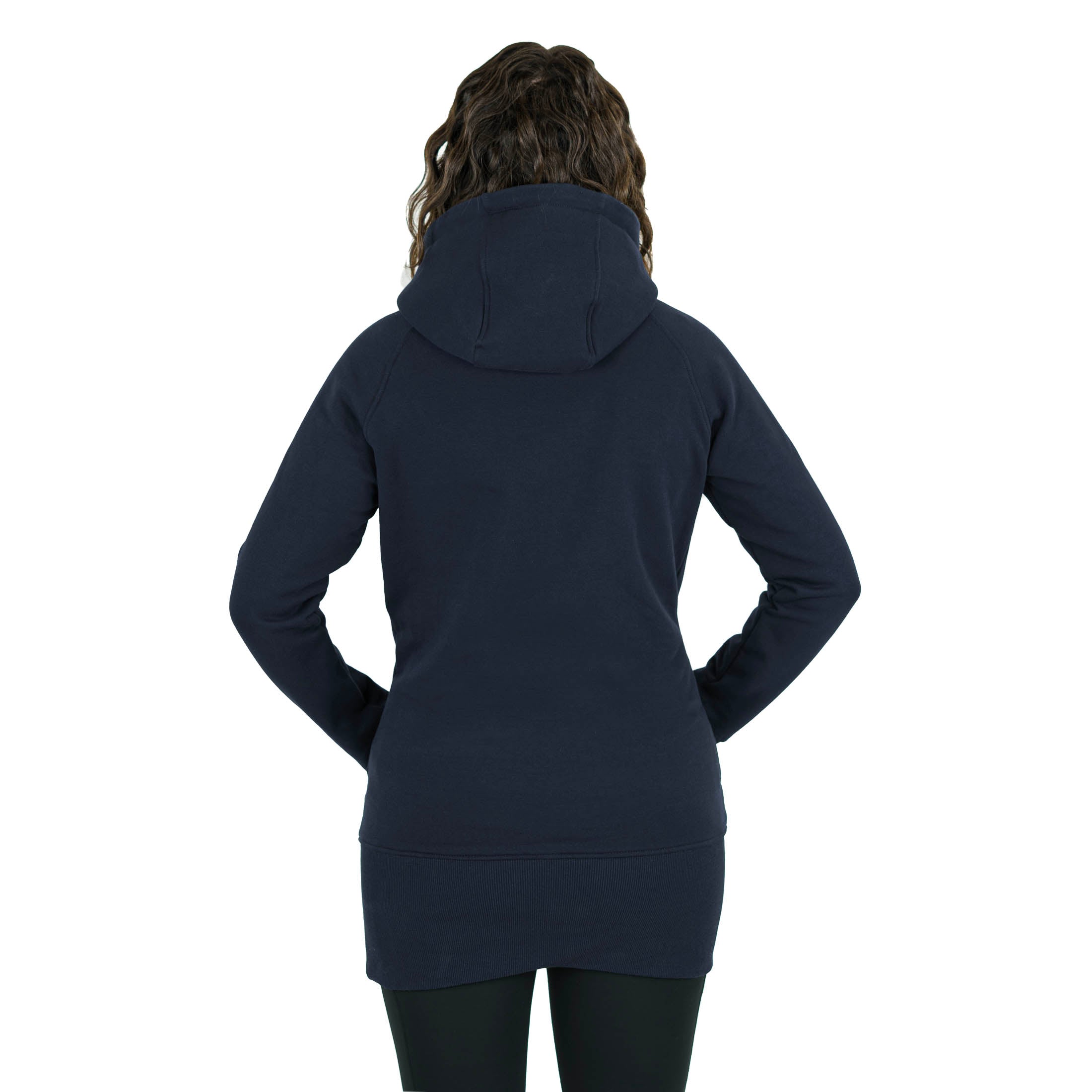 Kora Long Hoodie Bleu Marine