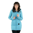 Kora Long Zipup Hoodie Sky Blue