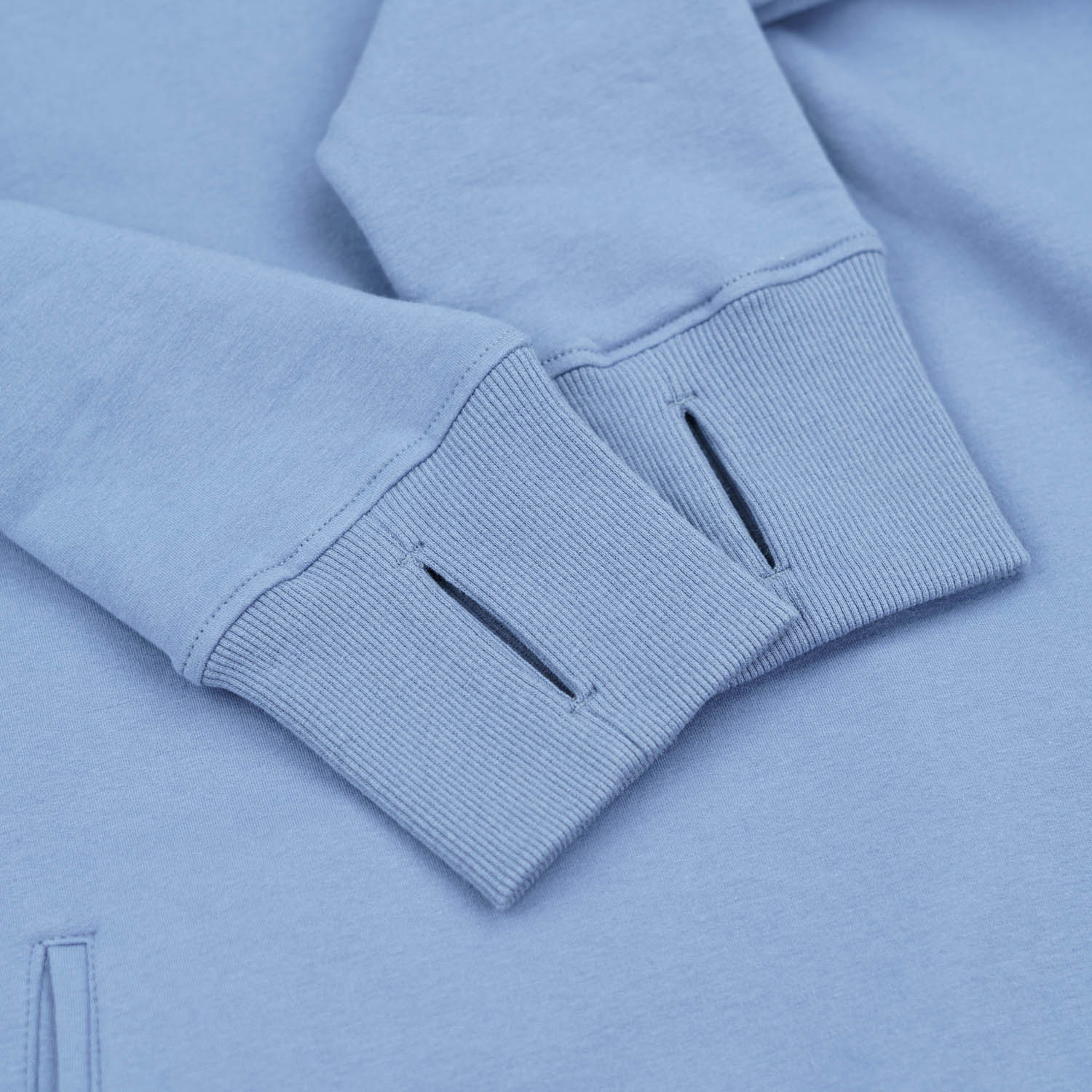 Kora Long Hoodie Baby Blue