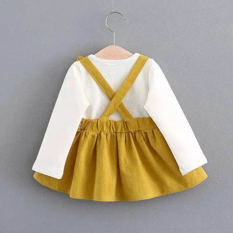 Korean girls' rabbit dress, baby princess dress 916