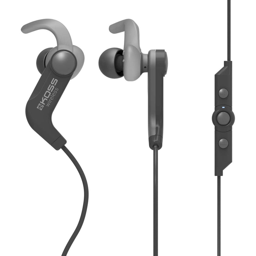 Koss - Earbud Bluetooth FitBud BT1901i with Mic & Remote Black