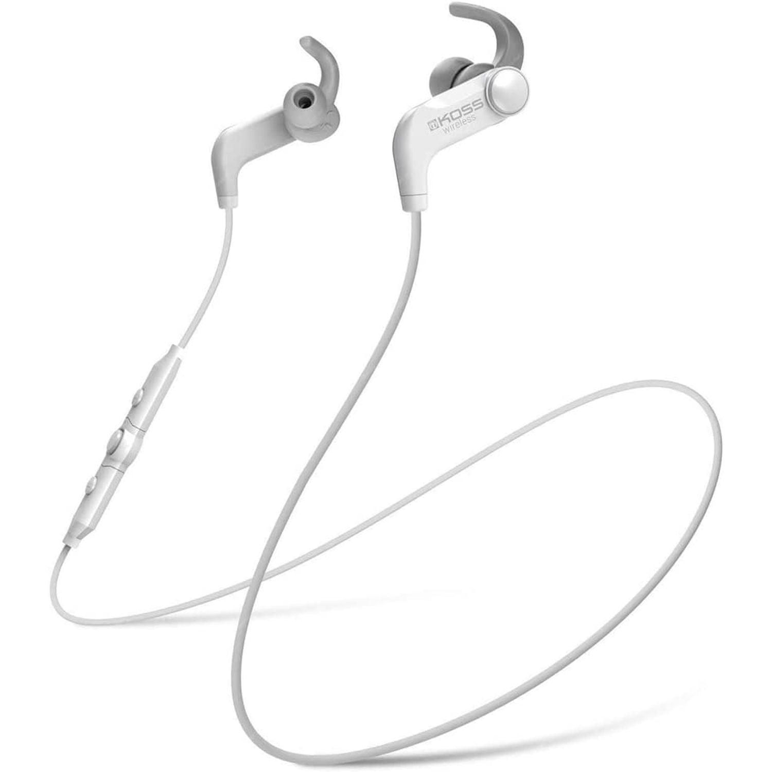 Koss - Earbud Bluetooth FitBud BT1901i with Mic & Remote White