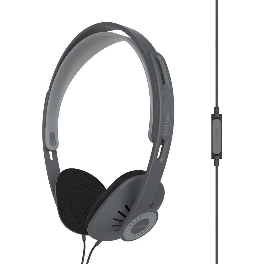 Koss - Headphone KPH30ik Portable On Ear black with Mic Remote