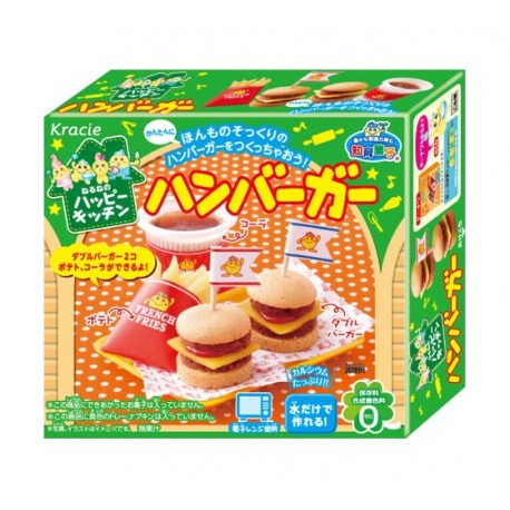 Kracie Popin' Cookin' DIY Hamburger Candy Kit (22G) [Best Before Date: 2026.08]