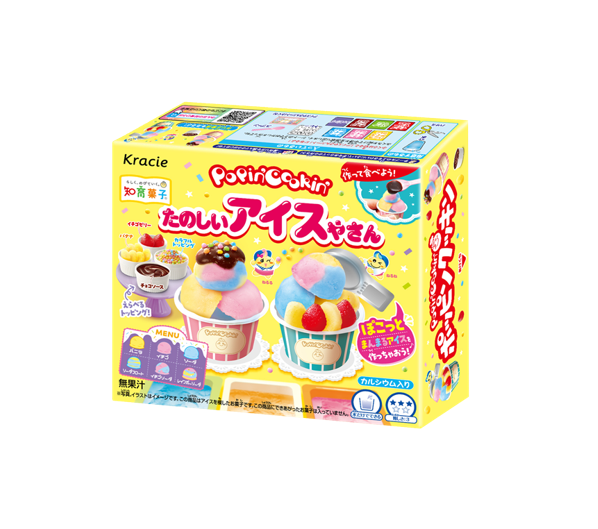 Kracie Popin' Cookin' DIY Fun Ice Cream Shop Candy Kit (26G) [Best Before Date: 2027.11]