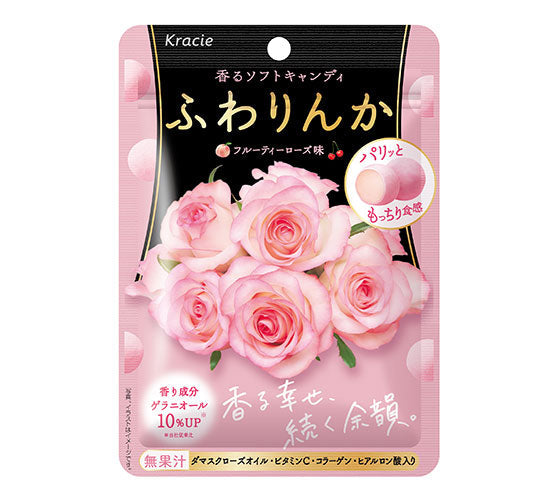 Kracie Fuwarinka Fruity Rose Candy (35G)
