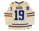 Peyton Krebs Autographed Buffalo Sabres 2022 Heritage Classic Adidas Jersey